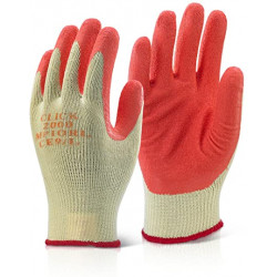 GUANTES 9 NARANJA REZORZADO-5001002